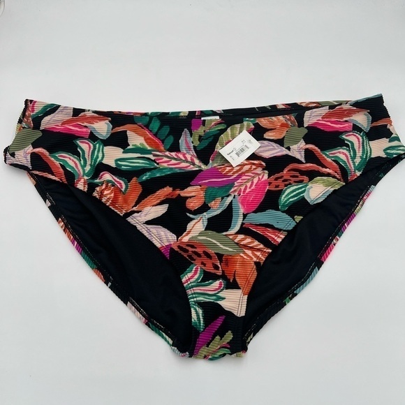 Time and Tru Women's High Leg Bikini Swim Bottoms 3X NWT - Picture 1 of 8